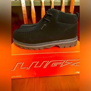 LUGZ Like New Men’s Fringe Moc Toe Boot SZ 11 Black
